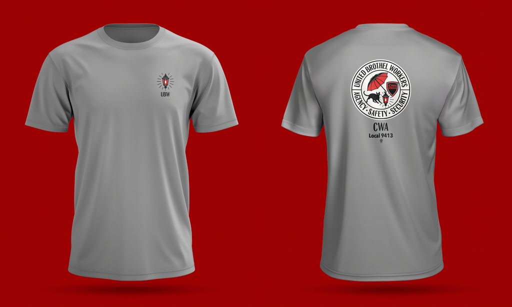 Grey United Brothel Workers Union Unisex T-Shirt